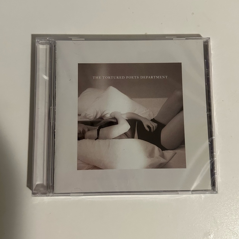The Tortured Poets Department CD with Hand Signed Photo